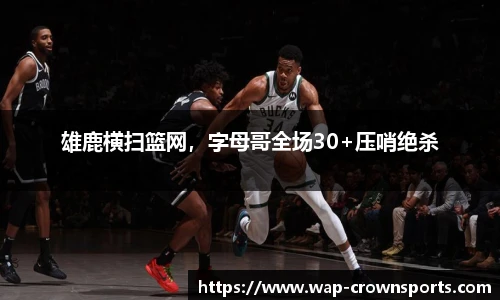 雄鹿横扫篮网，字母哥全场30+压哨绝杀